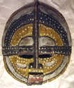 carved painted wood mask, Burkina Faso
