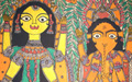 Paintings from Madhubani