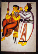 Noya village Kalighat painting