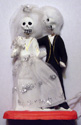 Day of the Dead skeleton couple 