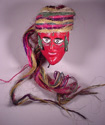 wood mask, Mexico