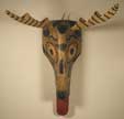 Wood mask from Guatemala
