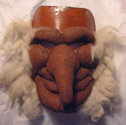 foam rubber mask, Peru